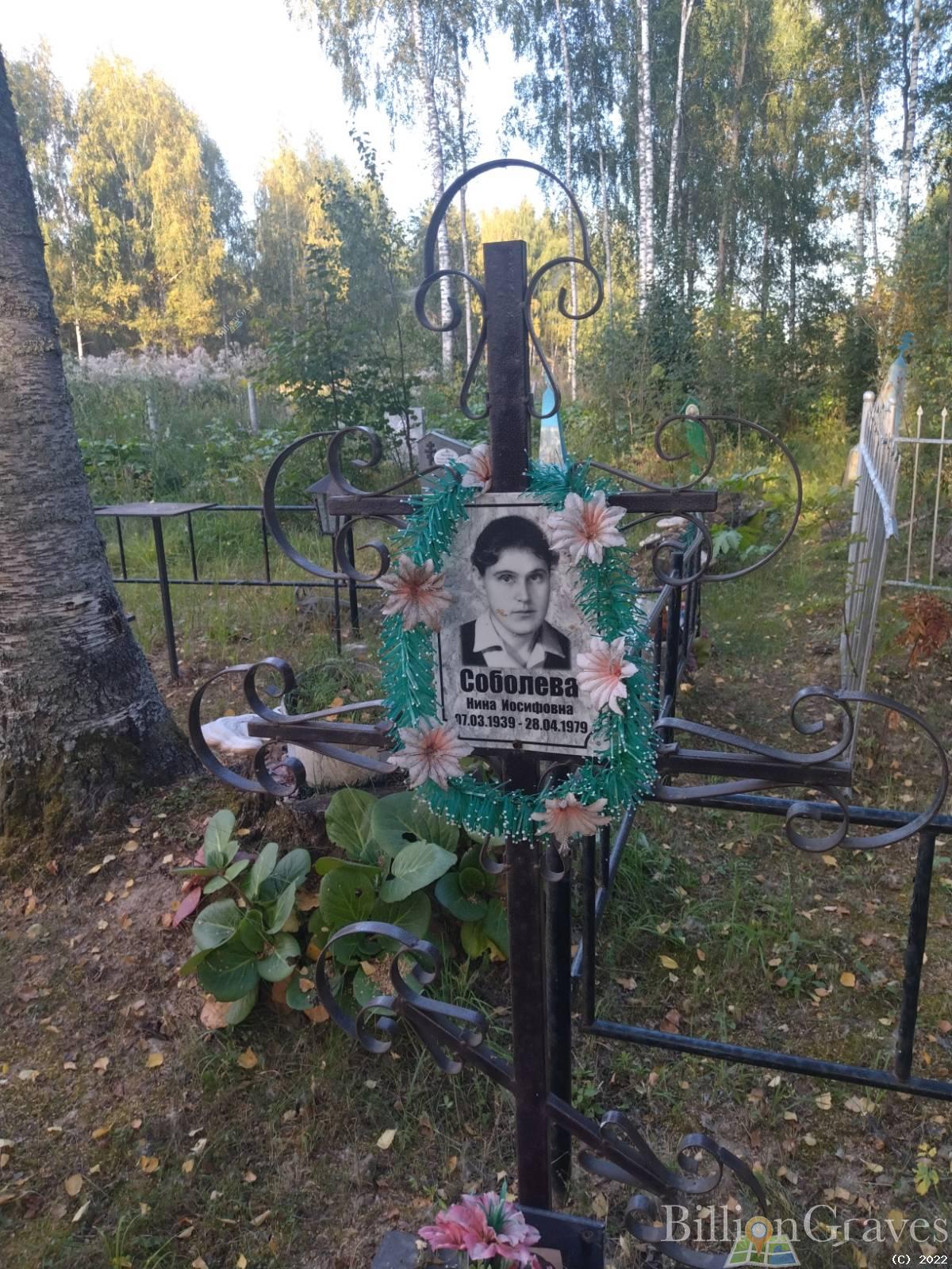 Соболева Нина Иосифовна