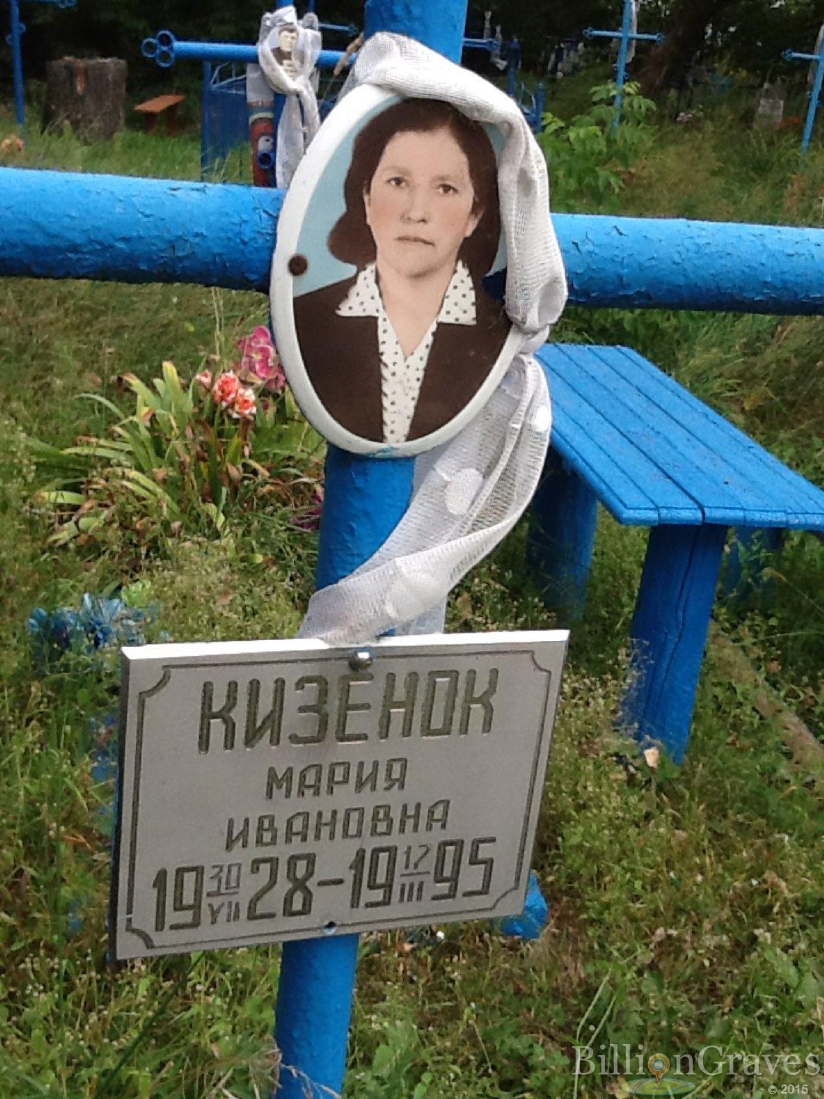 Кизенок Мария Ивановна