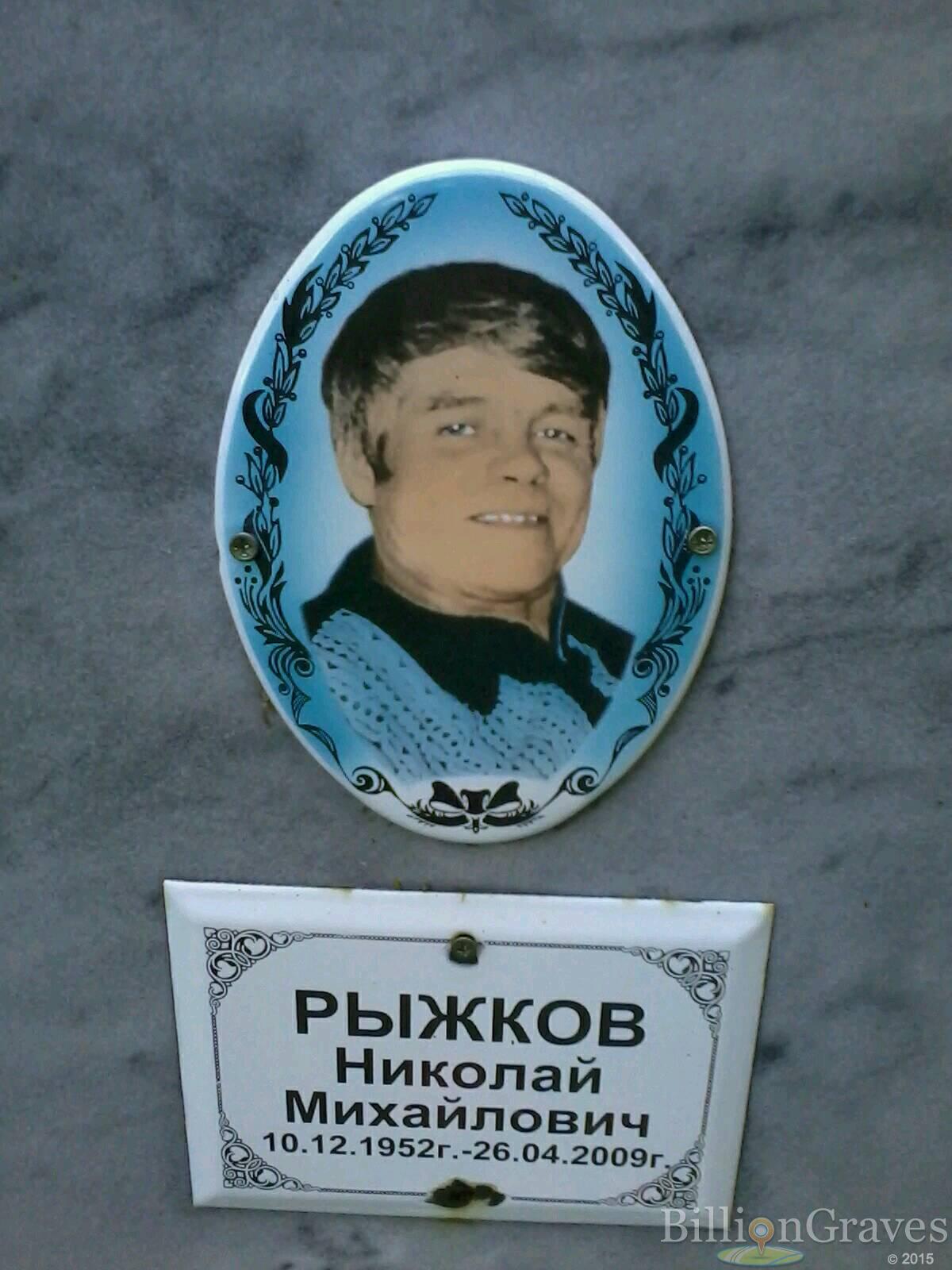 Рыжков Николай Михайлович