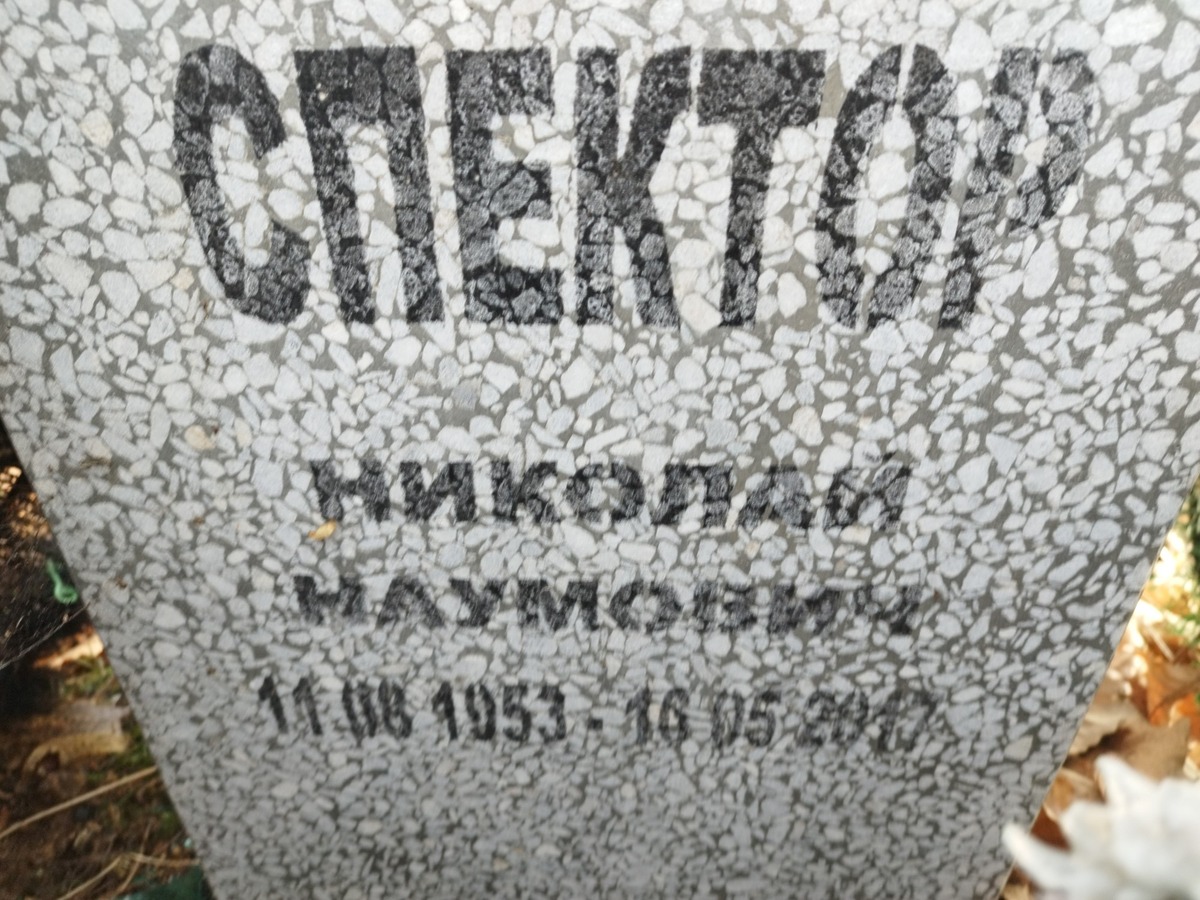 Спектор Николай Наумович