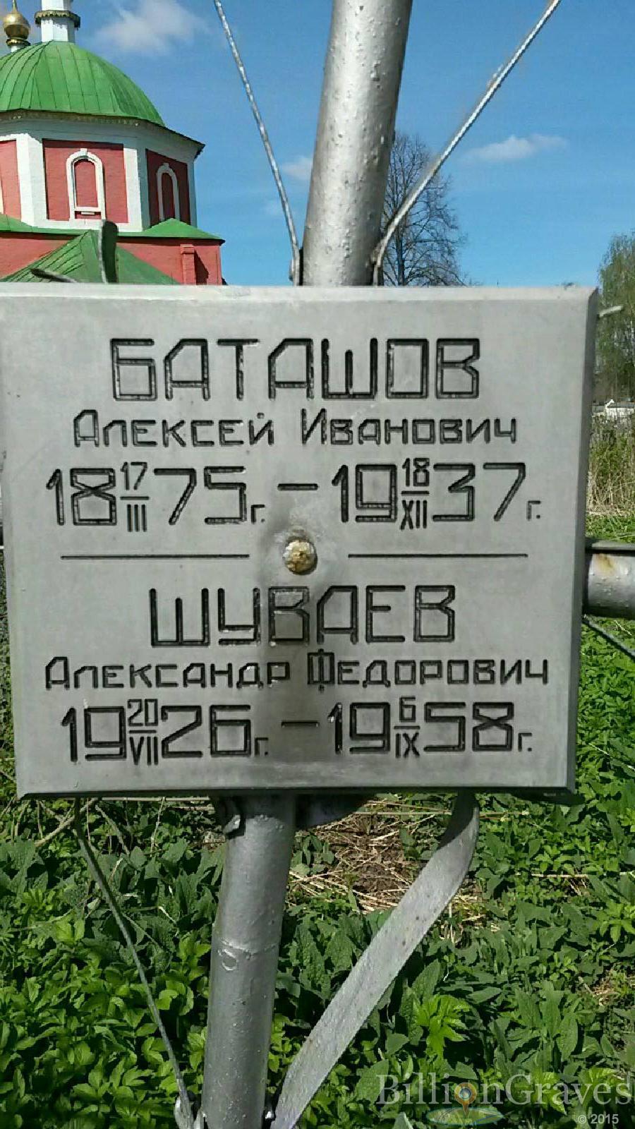 баташов алексей иванович