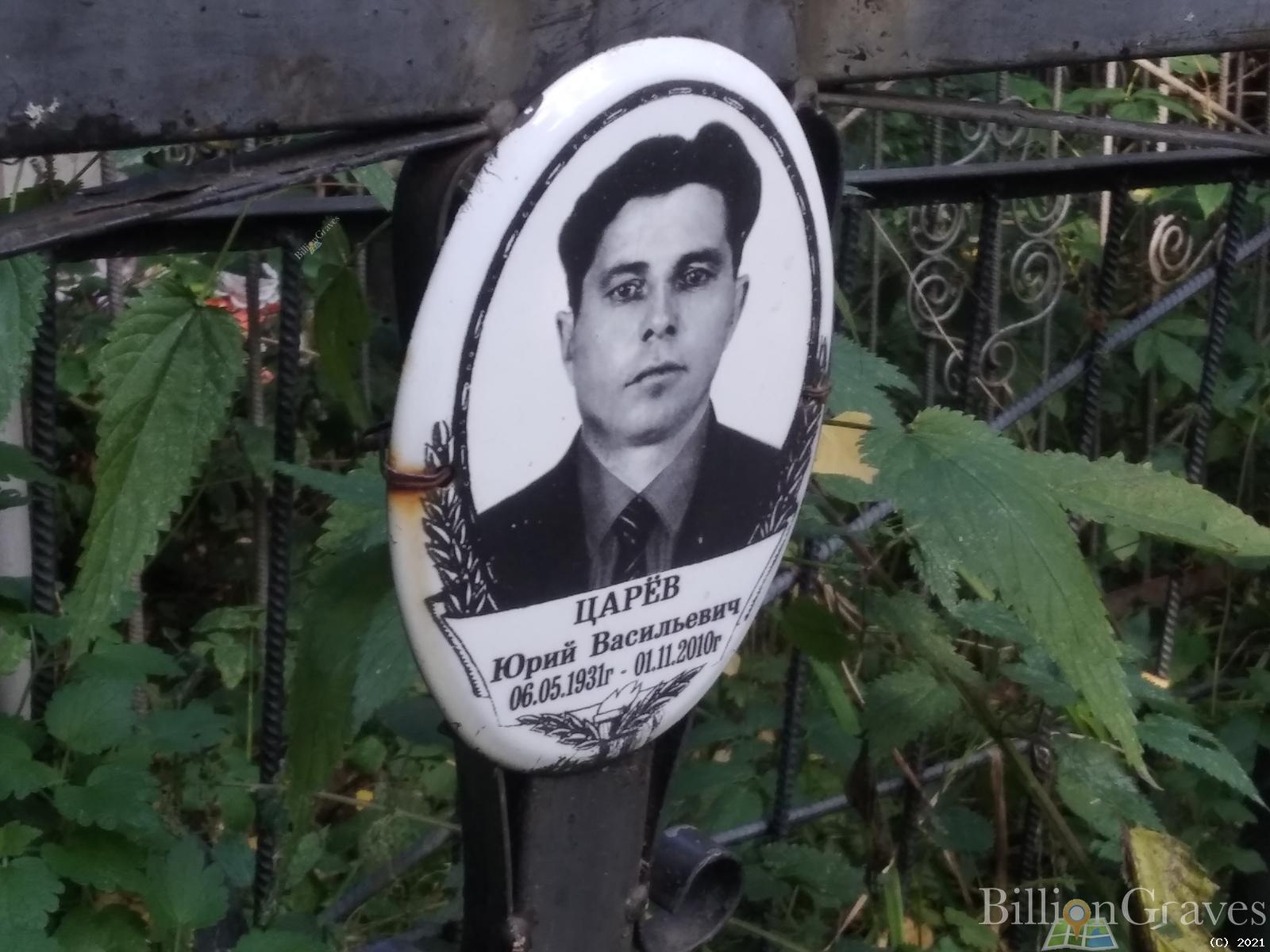 Царёв Юрий Васильевич