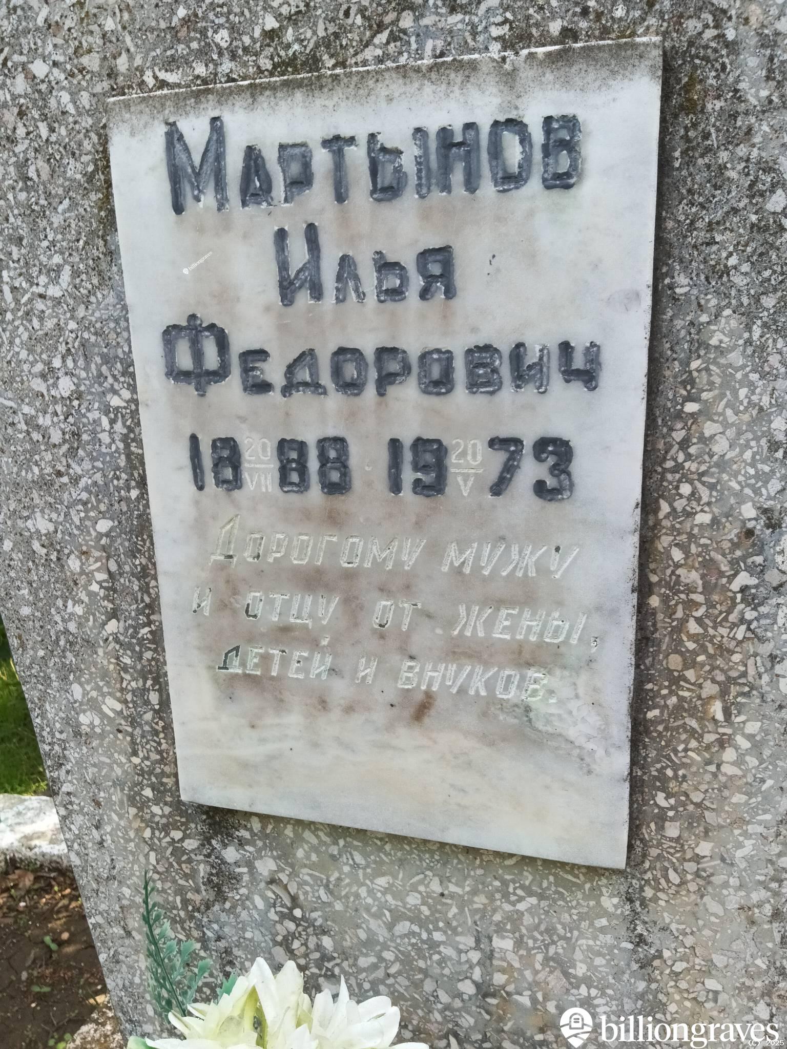 Мартынов Илья Федорович