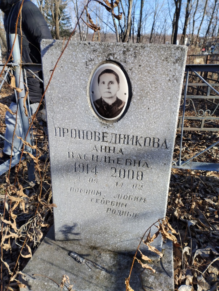 Проповедникова Анна Васильевна