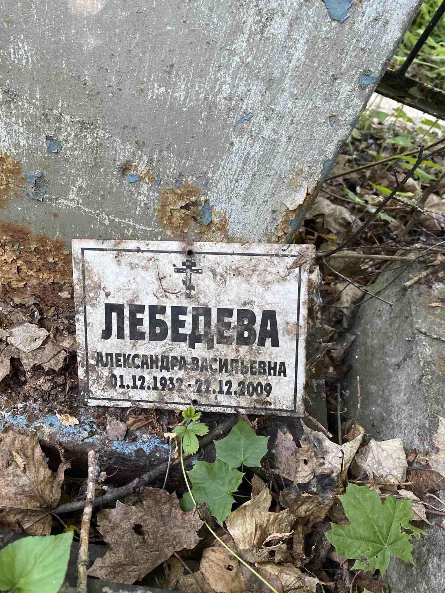 Лебедева Александра Васильевна