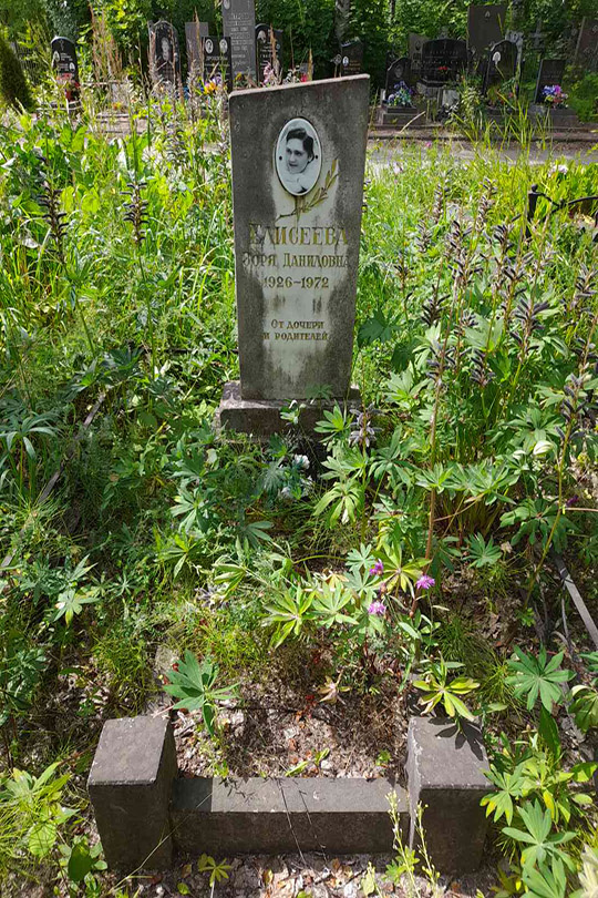 Елисеева Зоря Даниловна