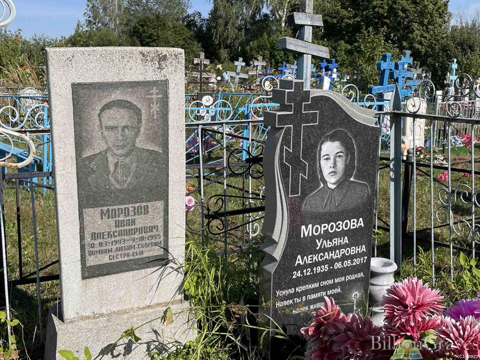 Морозова Ульяна Александровна