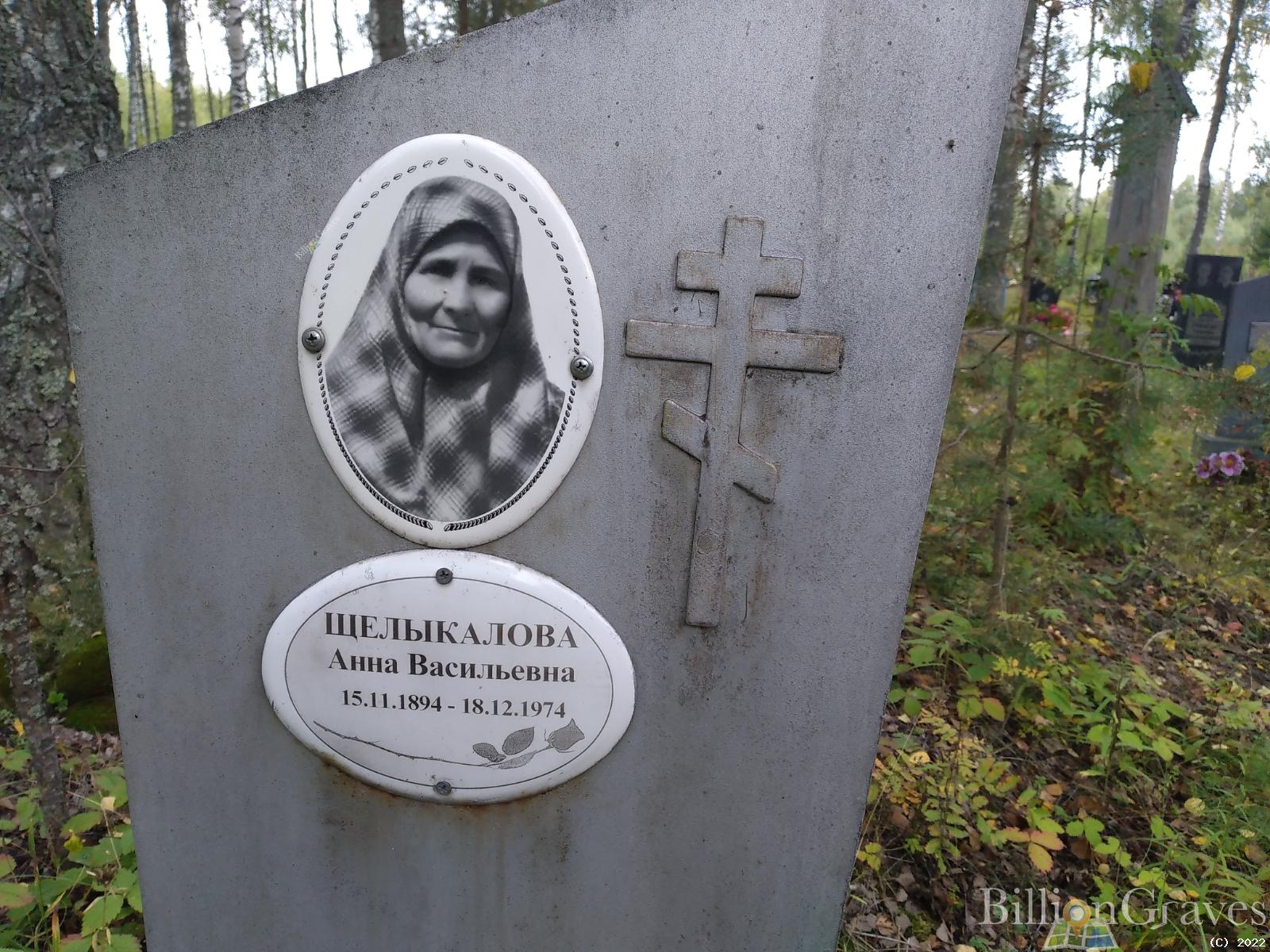 Щелыкалова Анна Васильевна