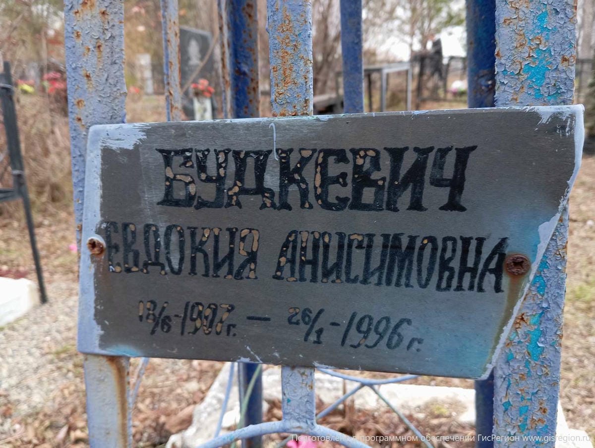 Будкевич Евдокия Анисимовна