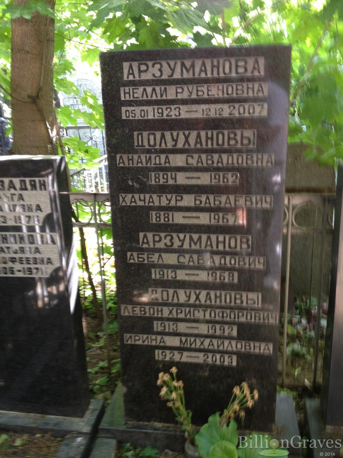 Арзуманова Нелли Рубеновна