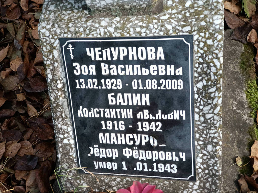Чепурнова Зоя Васильевна