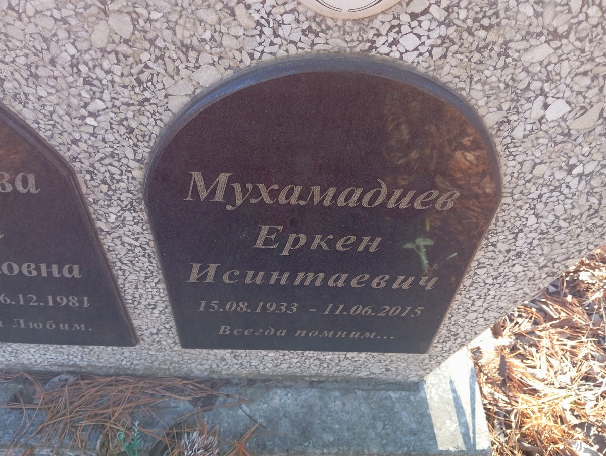 Мухамадиев Еркен Исинтаевич