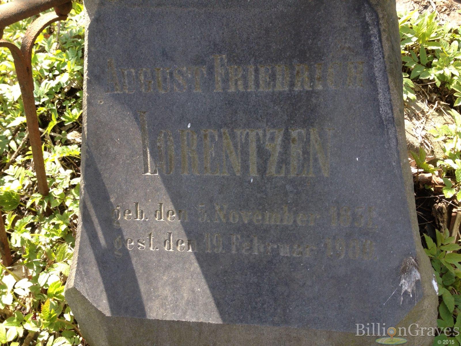 Lorentzen August Friedrich