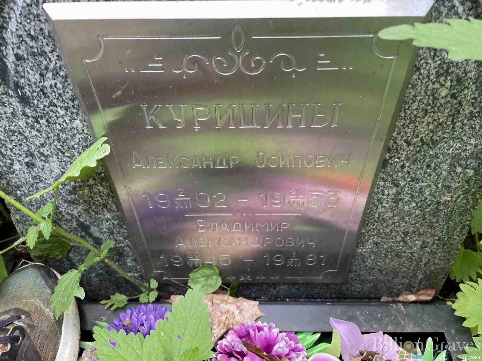 Курицын Владимир Александрович