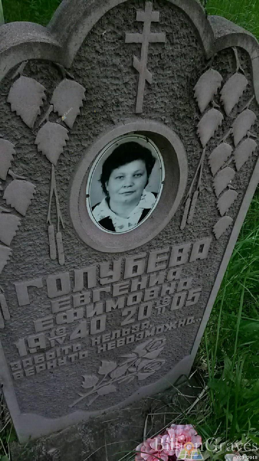 голубева евгения ефимовна