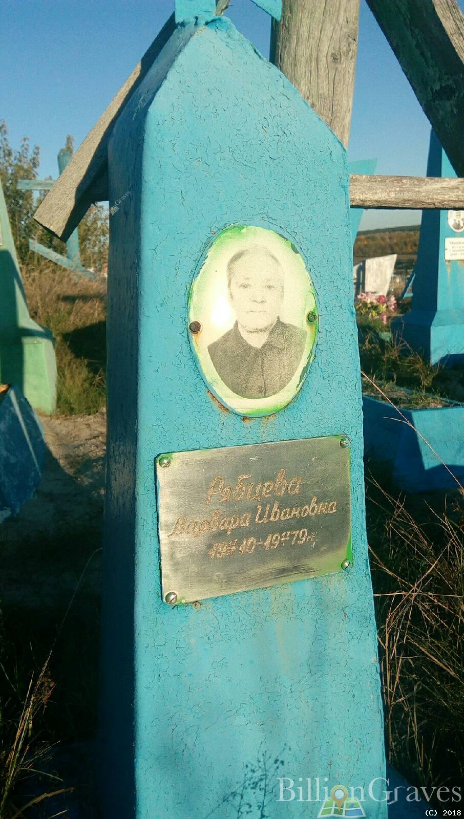 Рябцева Варвара Ивановна