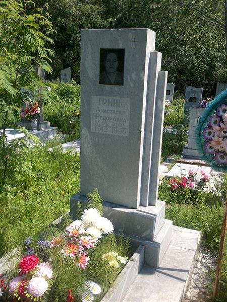 Гринь Анастасия Федоровна