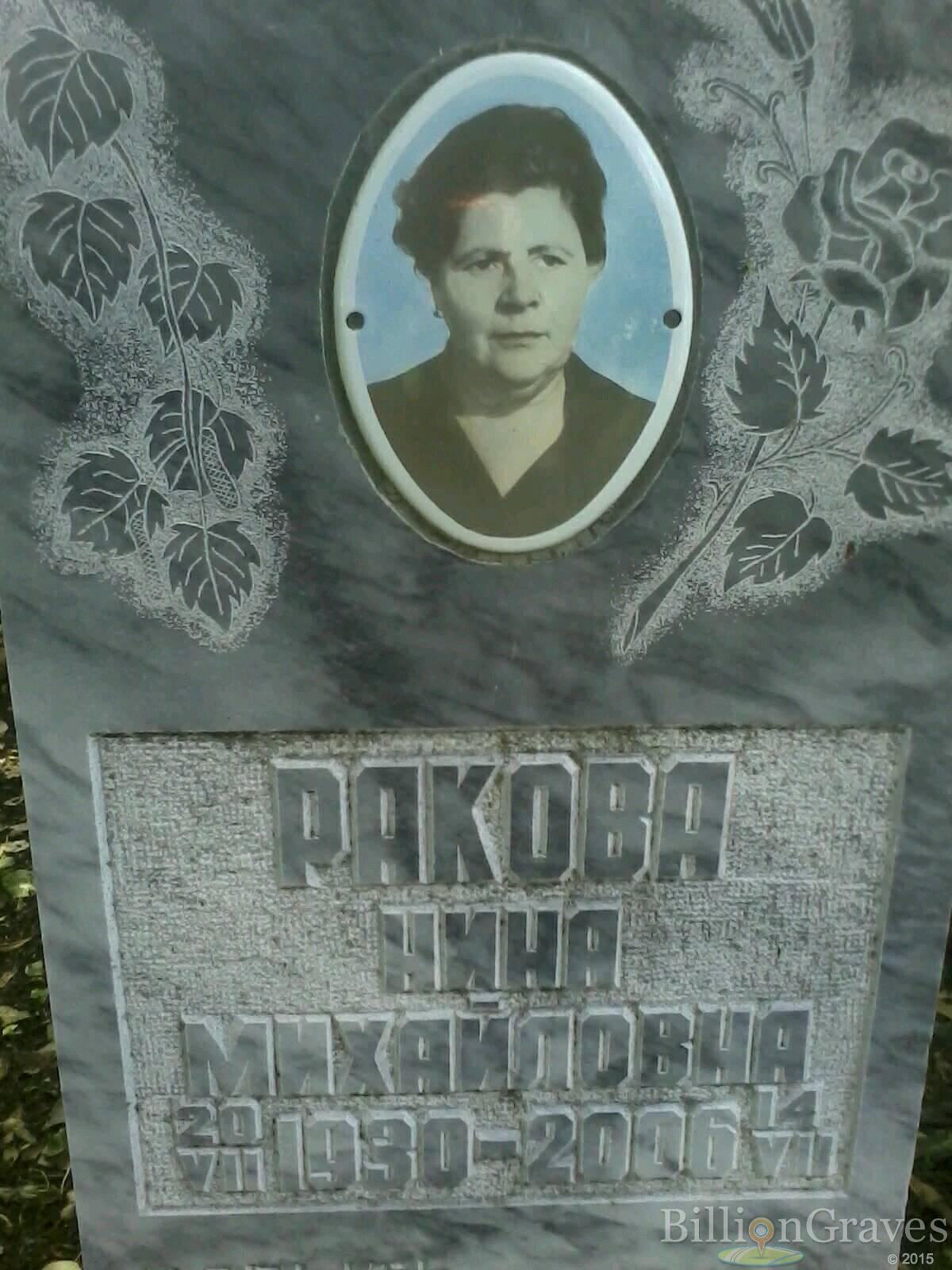 Раков Нина Михайлович