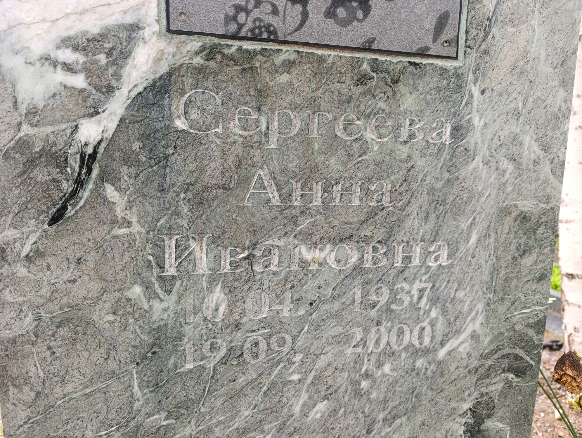Сергеева Анна Ивановна
