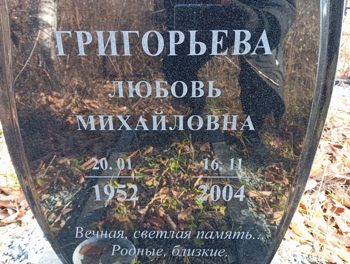 Григорьева Любовь Михайловна