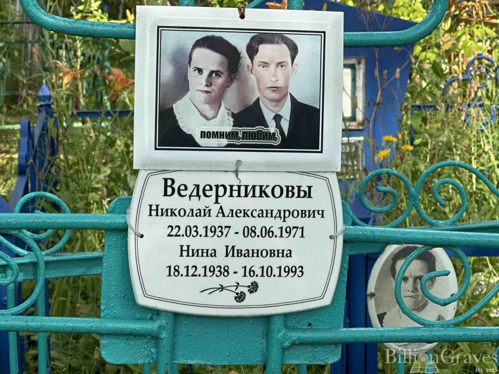 Ведерников Николай Александрович