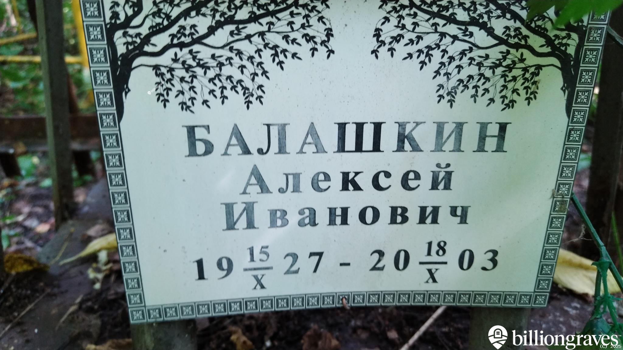 Балашкин Алексей Иванович