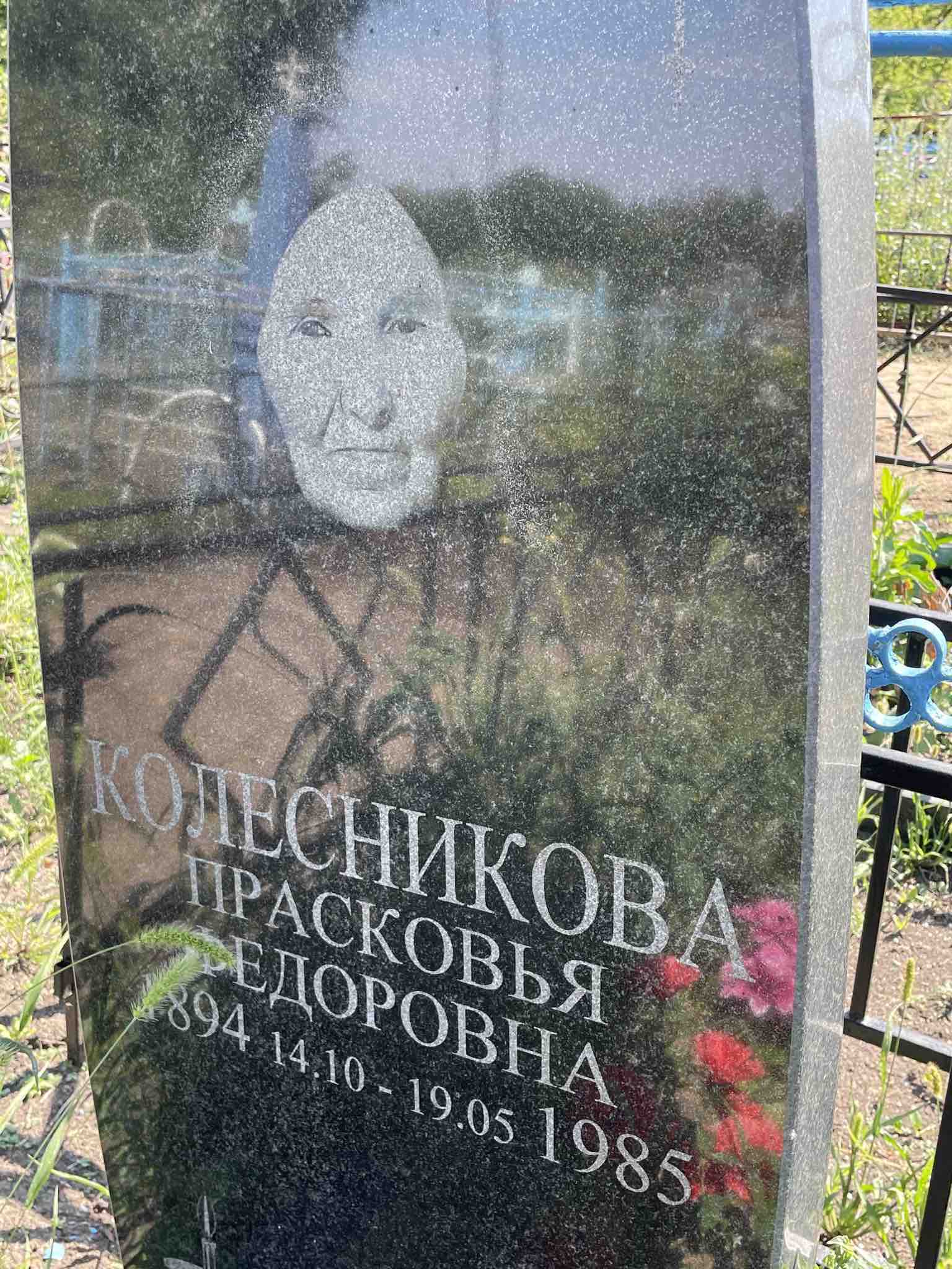 Колесникова Прасковья Федоровна