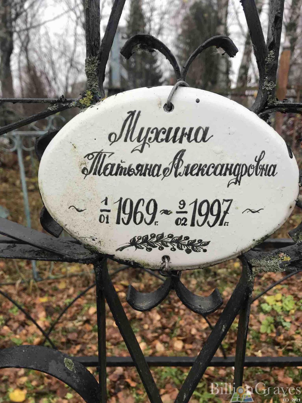 Мухина Татьяна Александровна