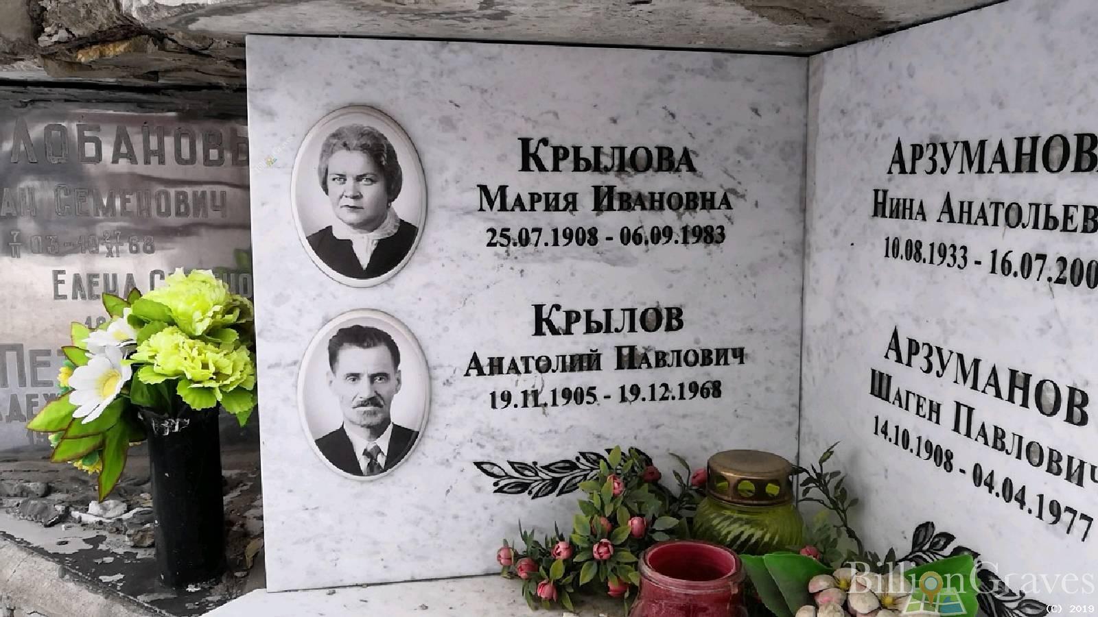 Крылова Мария Ивановна