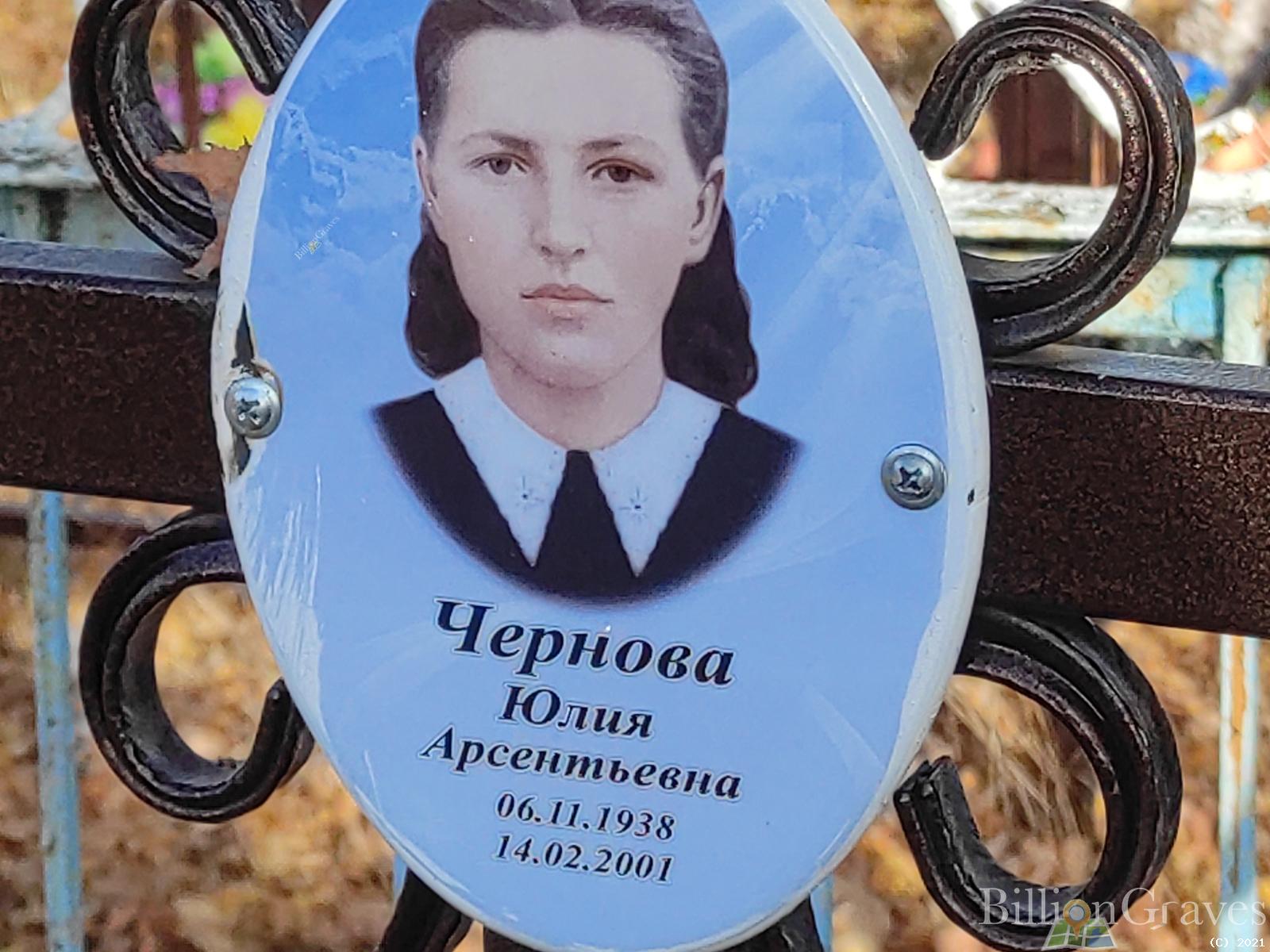 Чернова Юоия Арсентьевна