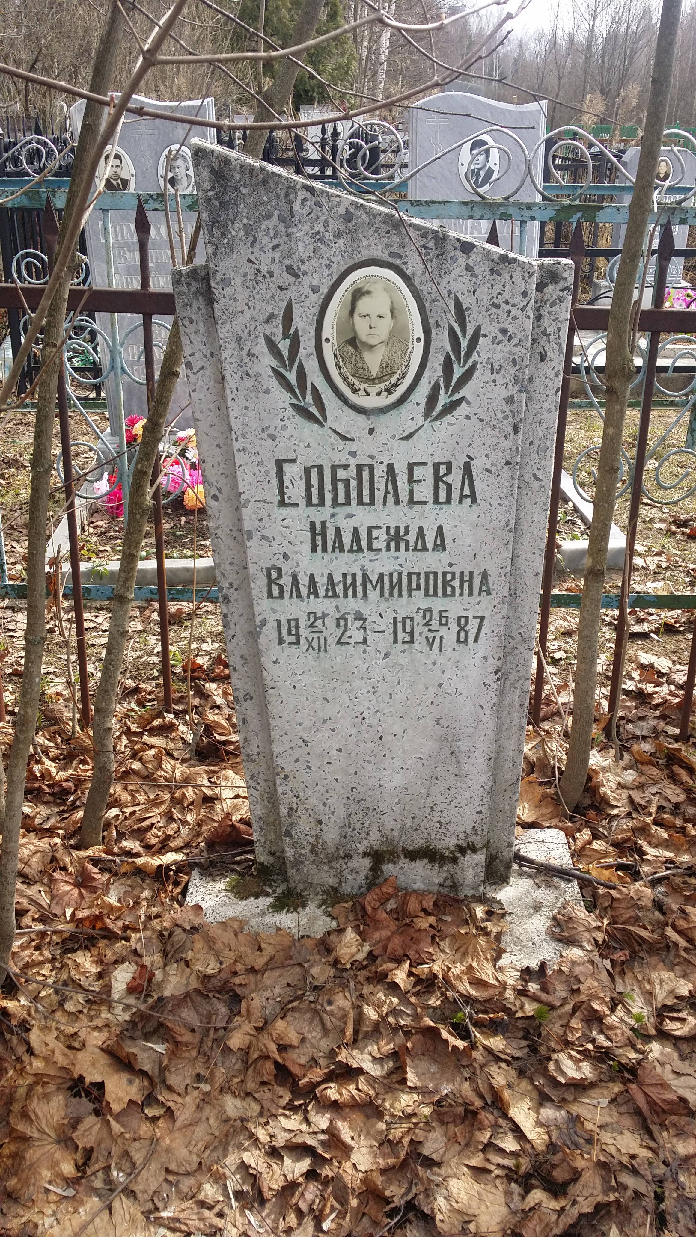 Соболева Надежда Владимировна
