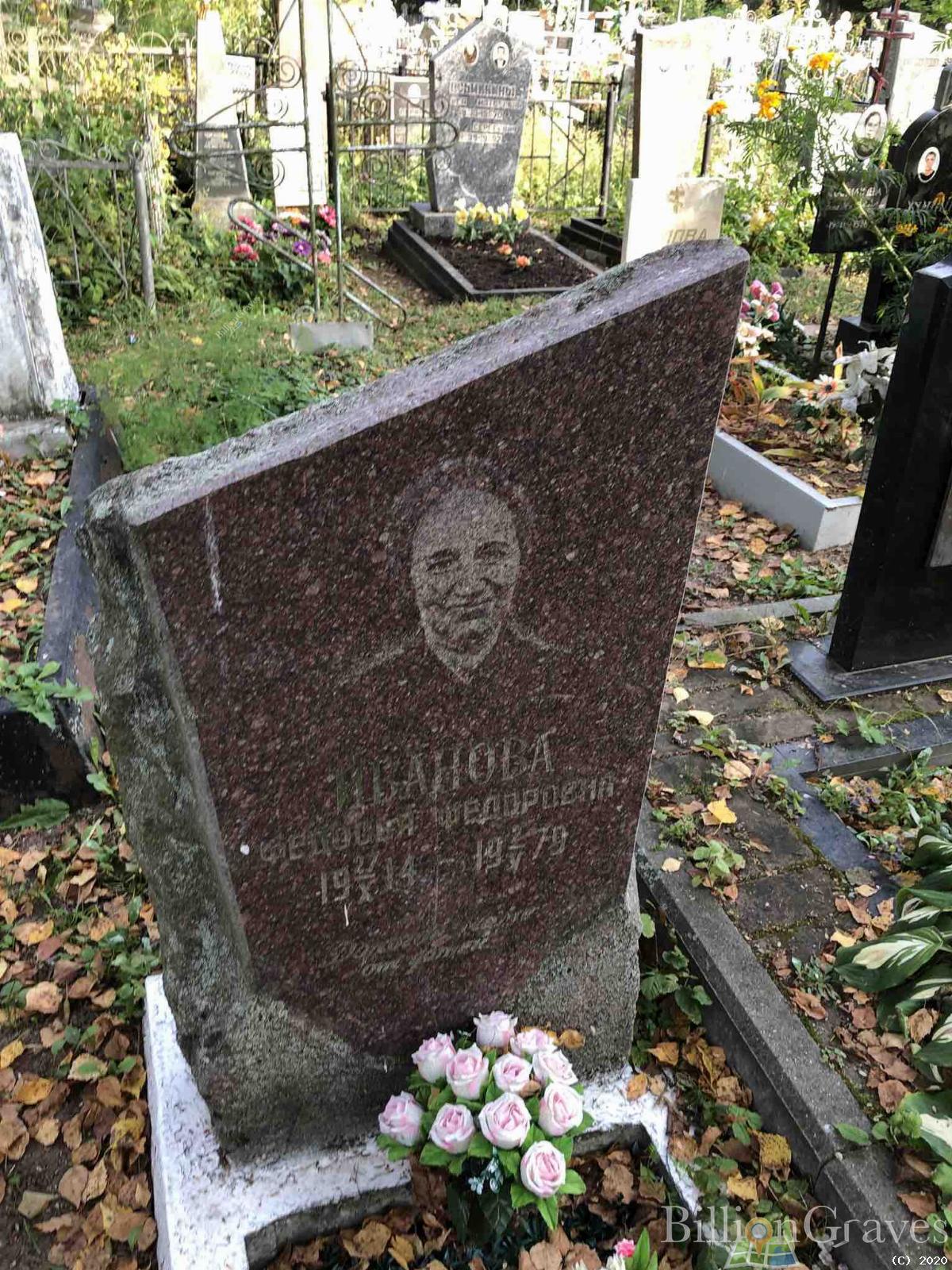 Иванова Федосья Федоровна