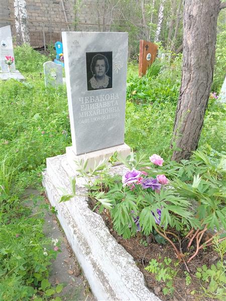 Чебакова Елизавета Михайловна