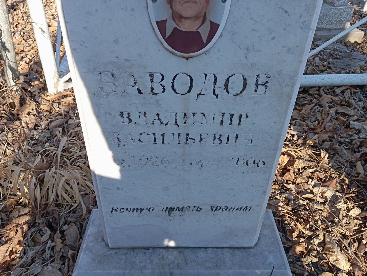 Заводов Владимир Васильевич