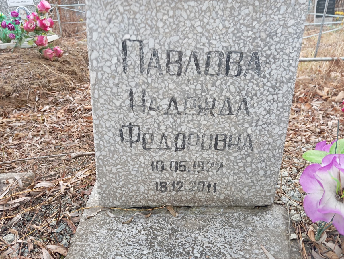 Павлова Надежда Федоровна