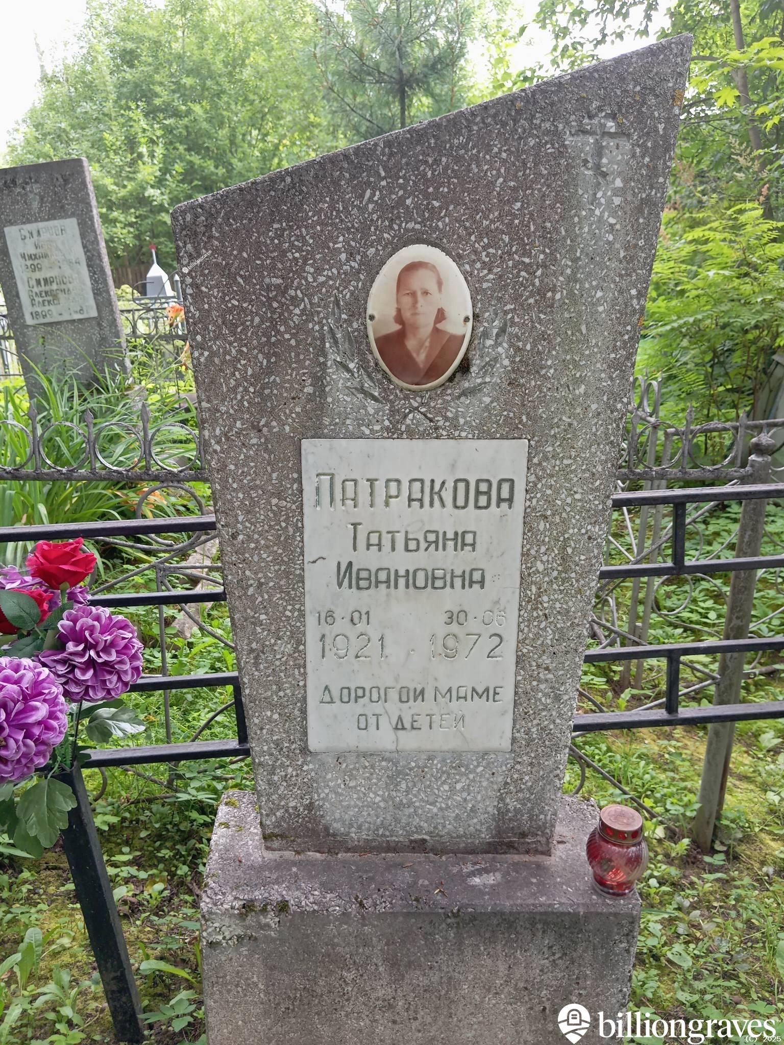 Патракова Татьяна Ивановна