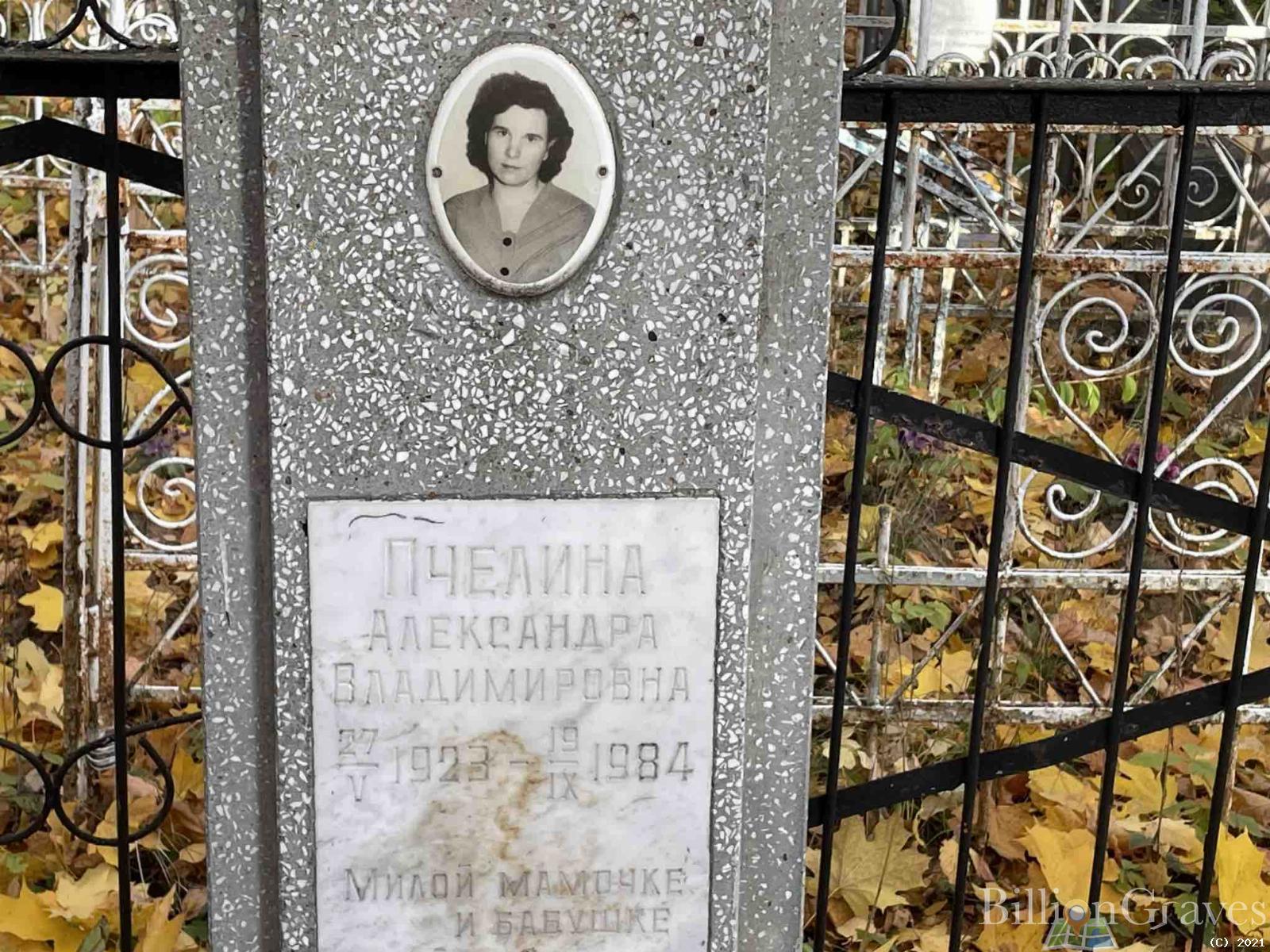 Пчелина Александра Владимировна