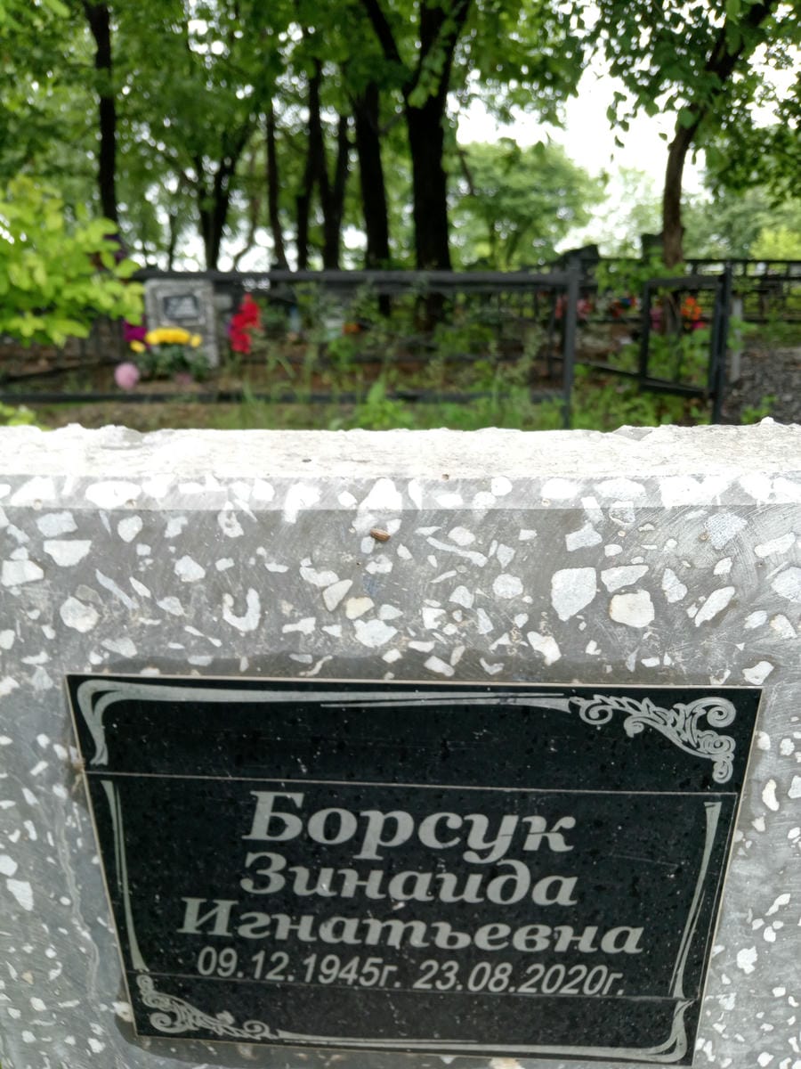 Борсук Зинаида Игнатьевна
