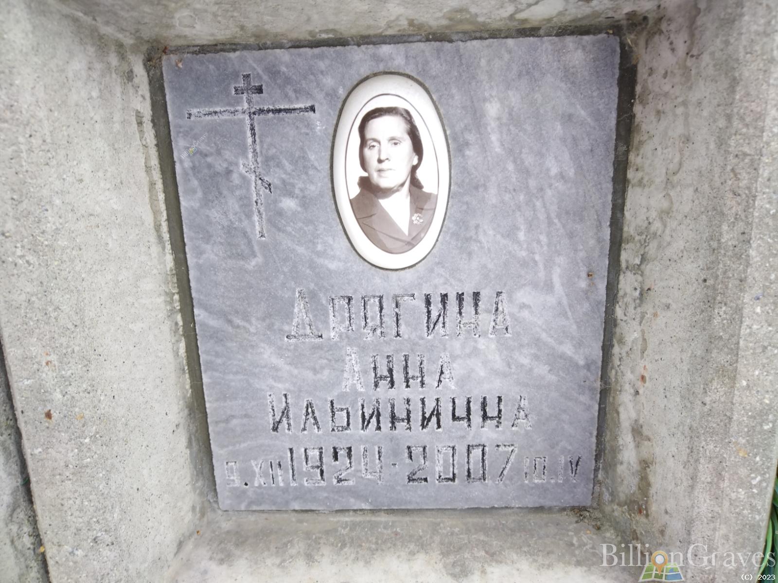 Дрягина Анна Ильинична