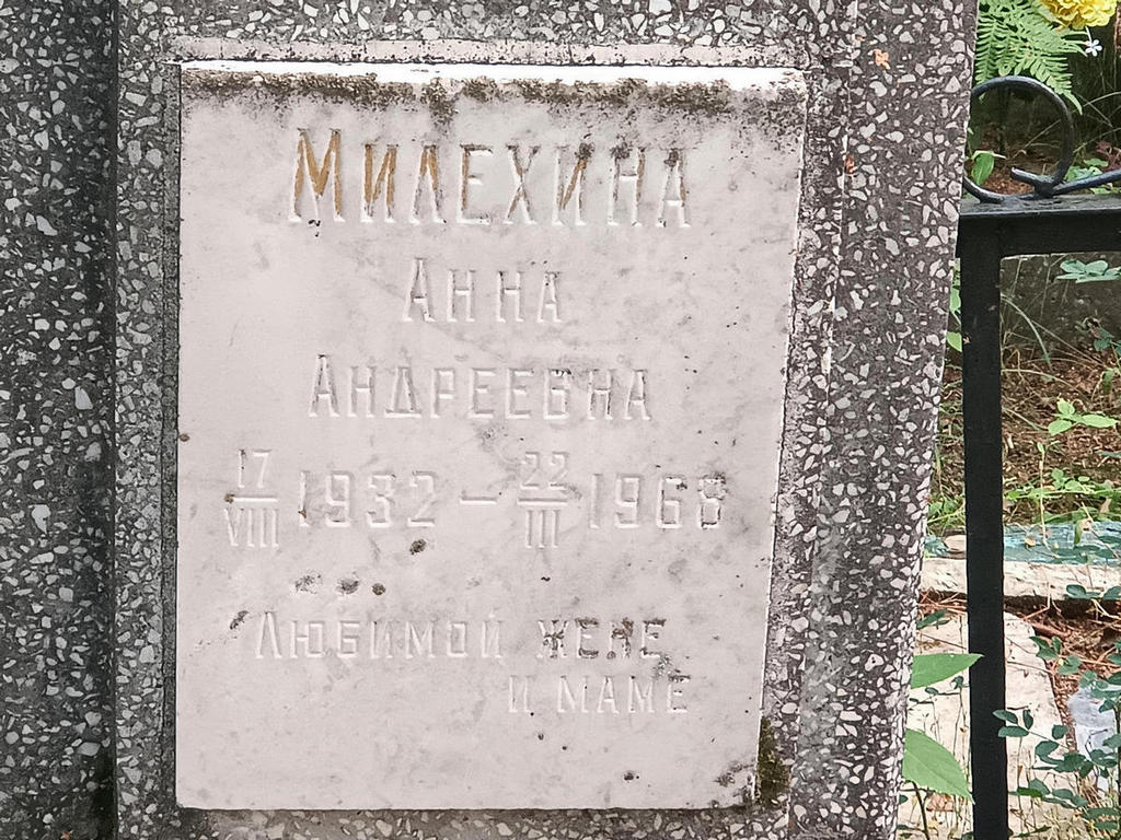 Милехина Анна Андреевна