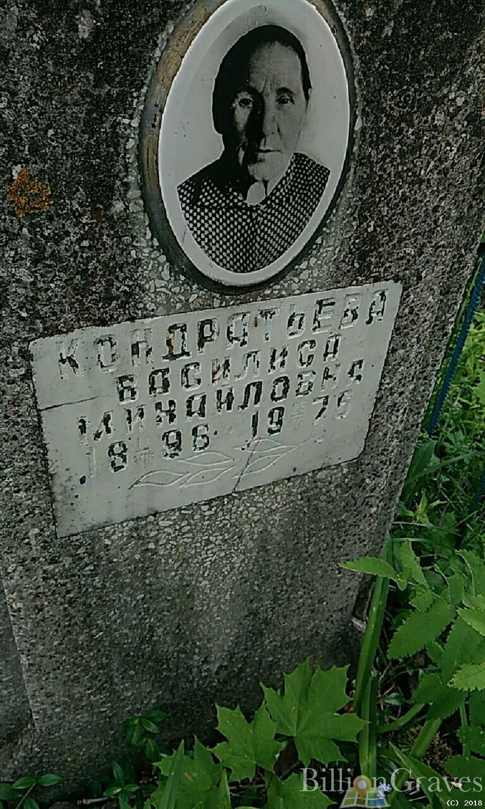 Кондратьева Василиса Минаиловна