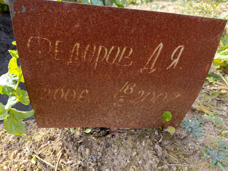 Д. Федоров Я.