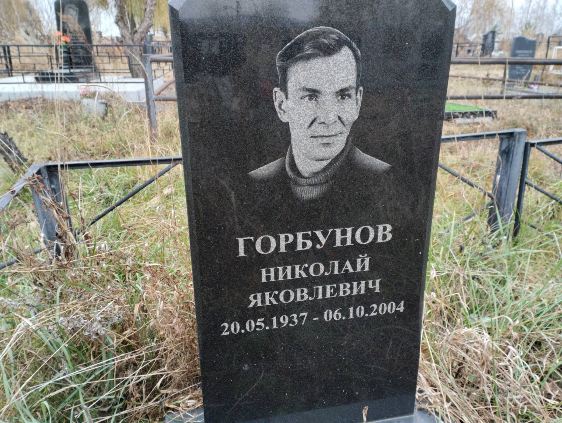 Горбунов Николай Яковлевич