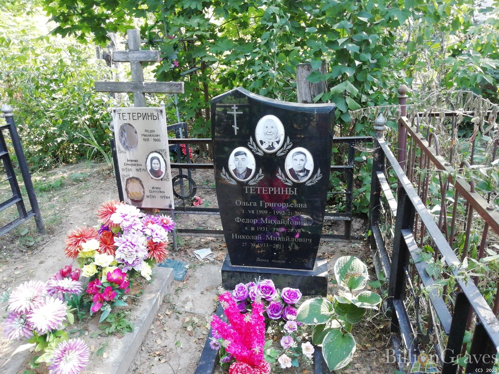 Тетерина Афимия Ермолаевна
