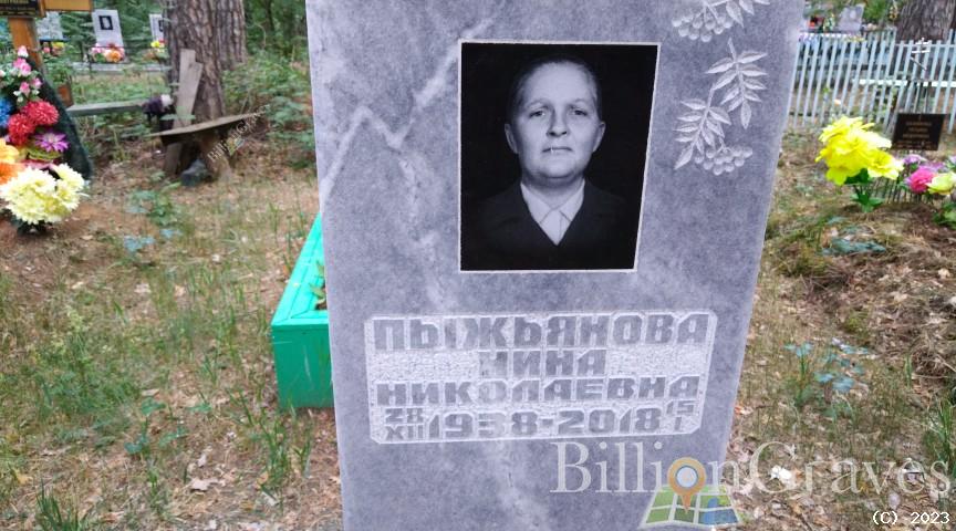 Пыжьянова Нина Николаевна