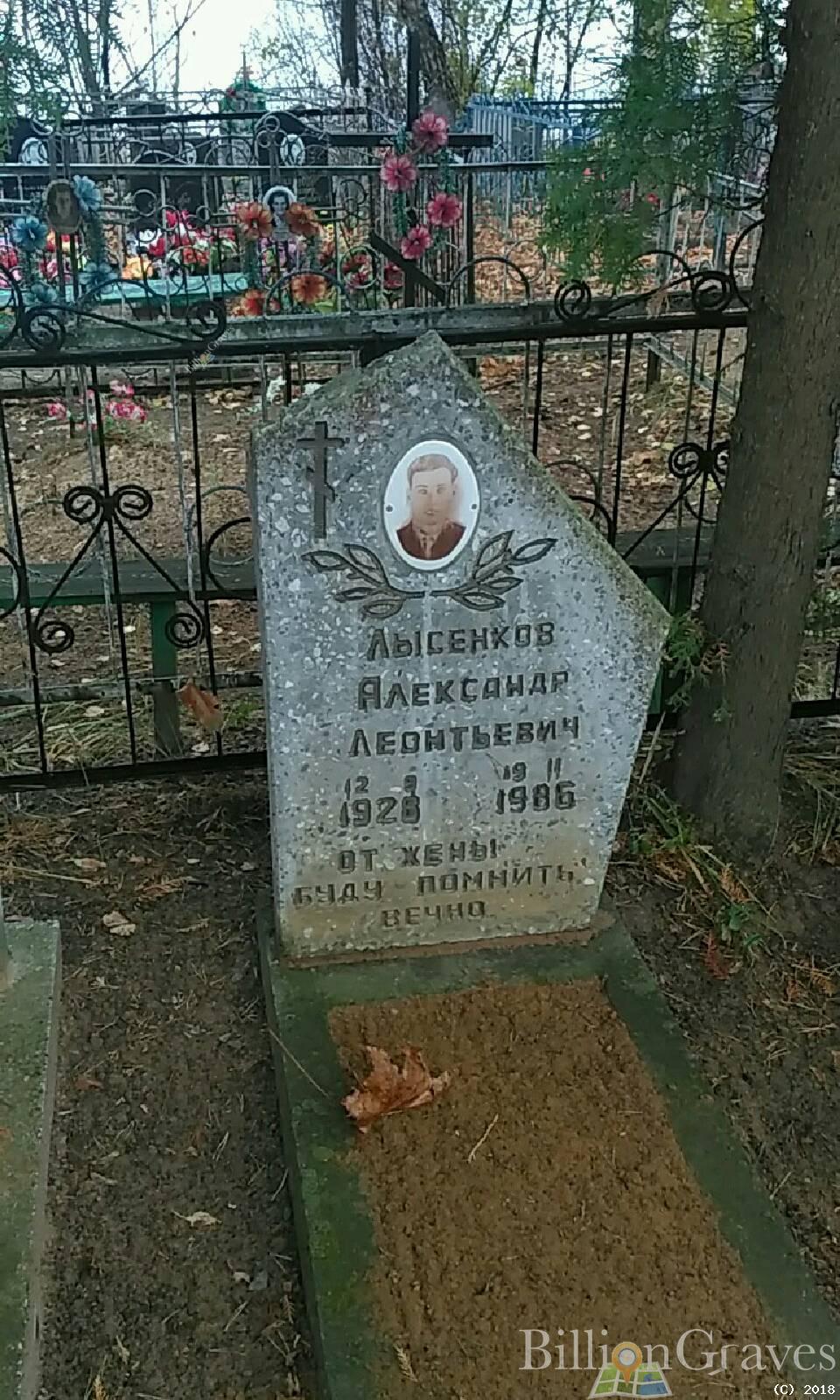 Лысенков Александр Леонтьевич