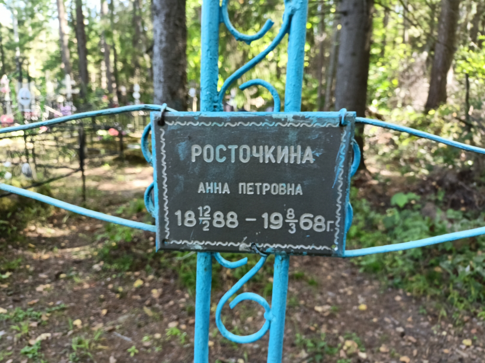 Росточкина Анна Петровна