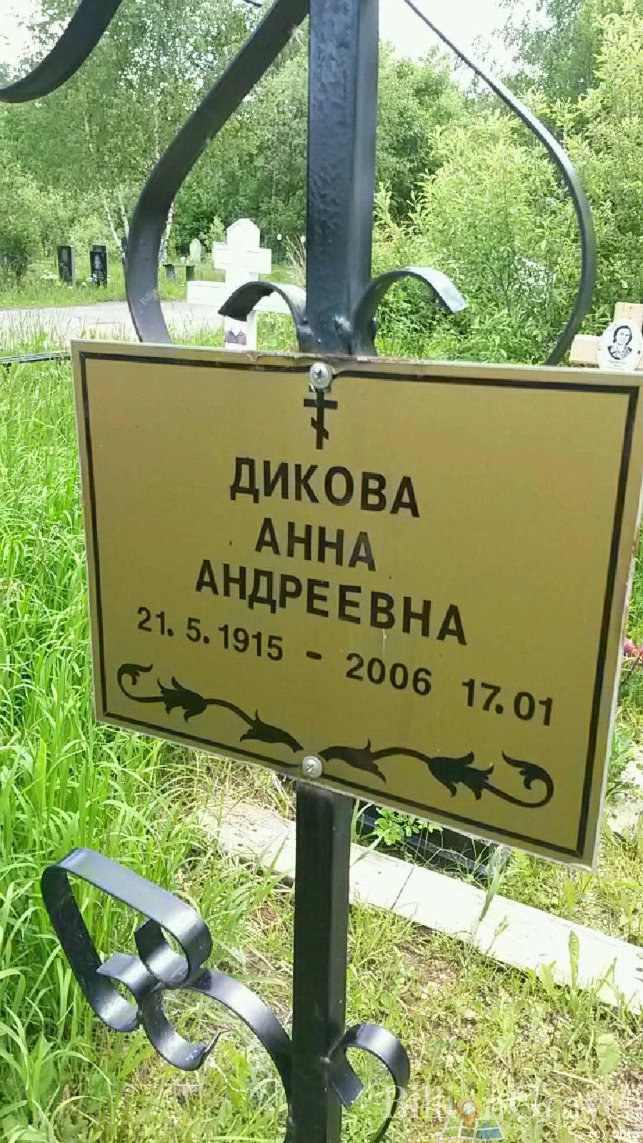 Дикова Анна Андреевна