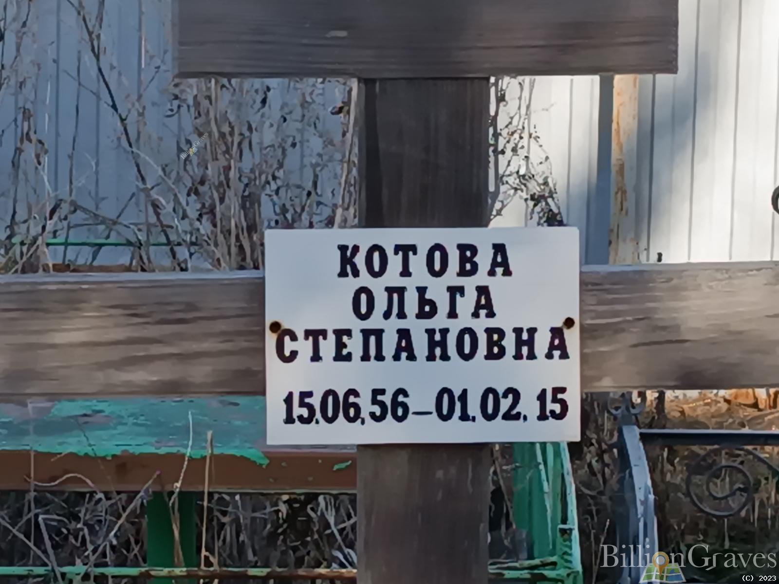 Котова Ольга Степановна
