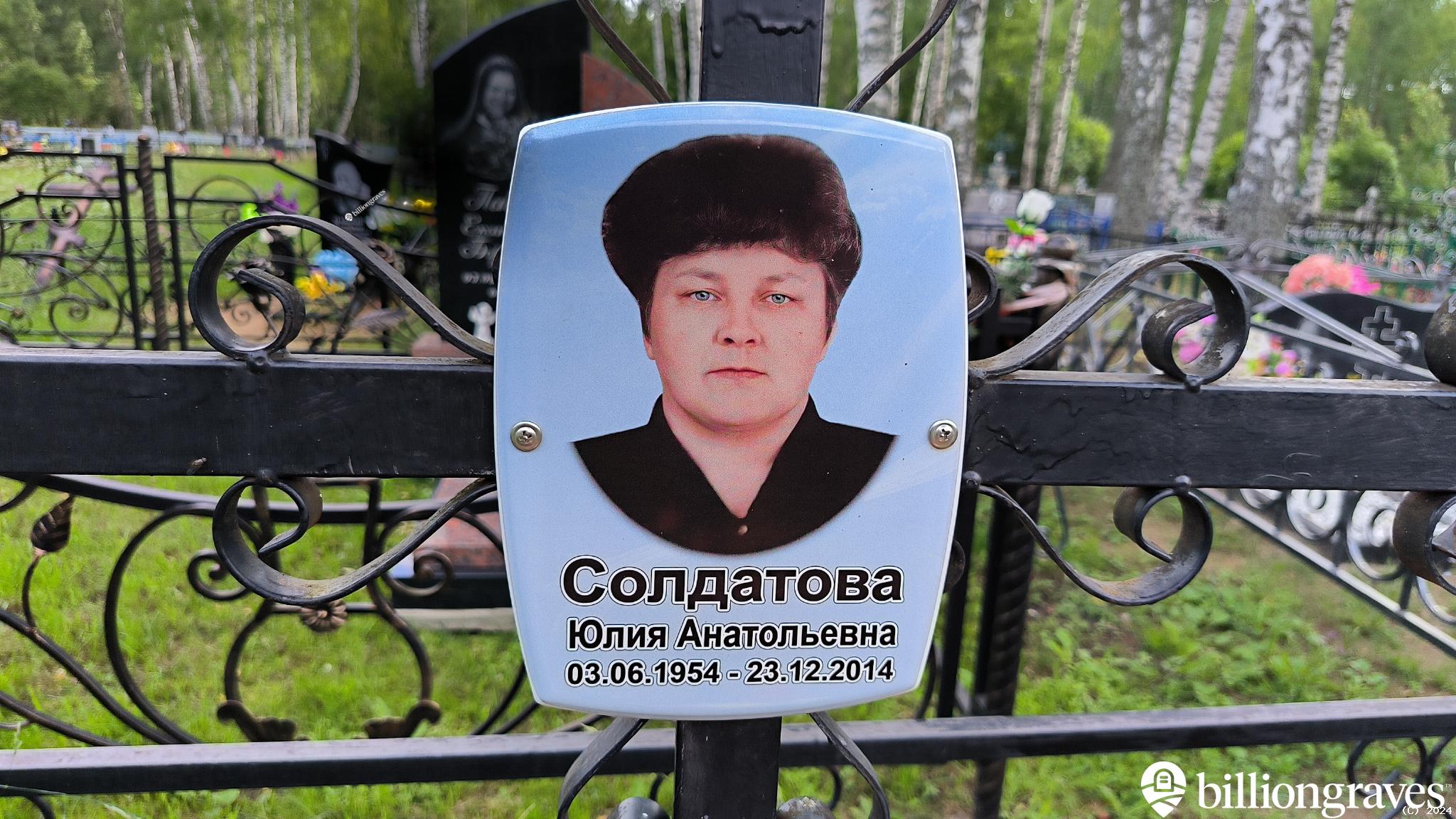 Солдатова Юлия Анатольевна